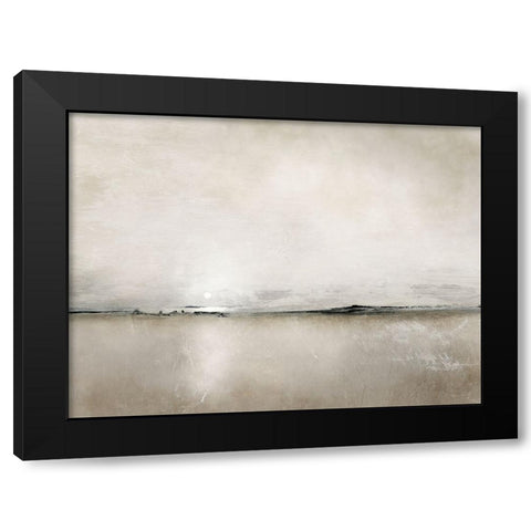 Sunlight Bay Black Modern Wood Framed Art Print by Hobday, Dan