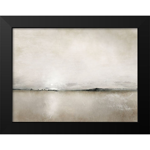 Sunlight Bay Black Modern Wood Framed Art Print by Hobday, Dan