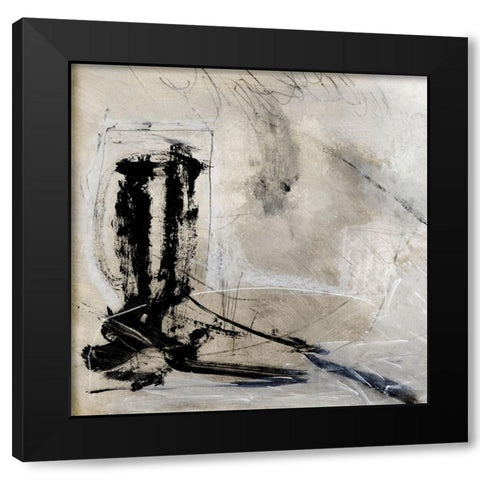 Method Black Modern Wood Framed Art Print with Double Matting by Hobday, Dan