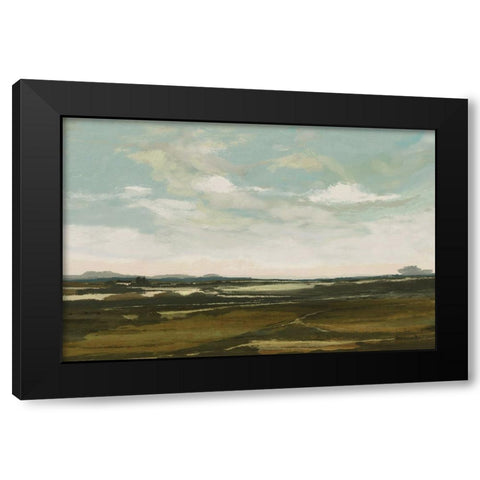 Landscape Black Modern Wood Framed Art Print with Double Matting by Hobday, Dan