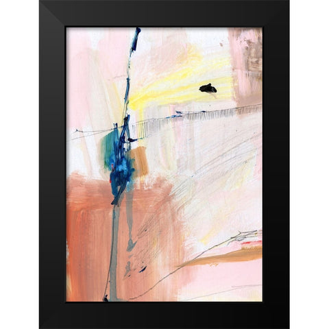 Summer Dream No2 Black Modern Wood Framed Art Print by Hobday, Dan