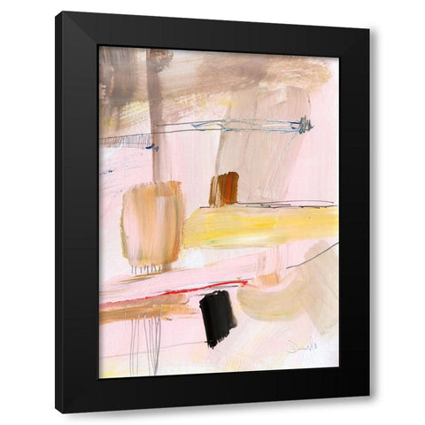 Summer Dream Black Modern Wood Framed Art Print by Hobday, Dan