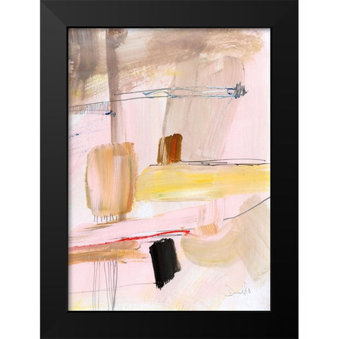 Summer Dream Black Modern Wood Framed Art Print by Hobday, Dan