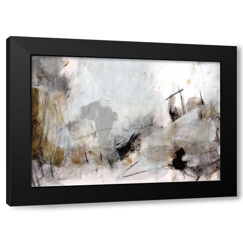 The Past Black Modern Wood Framed Art Print with Double Matting by Hobday, Dan