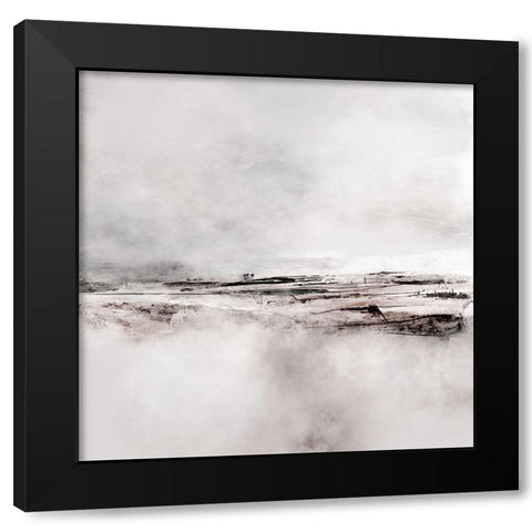 Ranch Black Modern Wood Framed Art Print by Hobday, Dan
