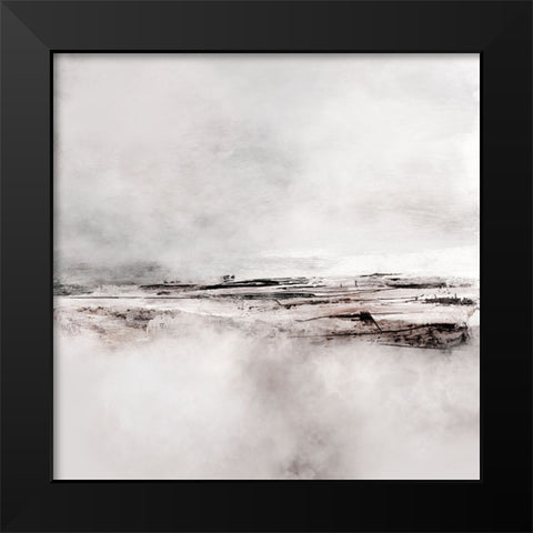 Ranch Black Modern Wood Framed Art Print by Hobday, Dan