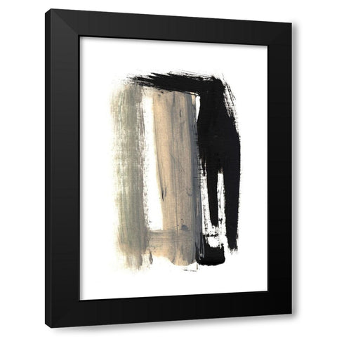 Alley Black Modern Wood Framed Art Print by Hobday, Dan