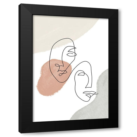 Untitled Black Modern Wood Framed Art Print by Boulova, Veronika