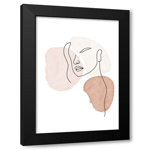 Untitled Black Modern Wood Framed Art Print by Boulova, Veronika