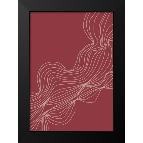 Untitled Black Modern Wood Framed Art Print by Boulova, Veronika