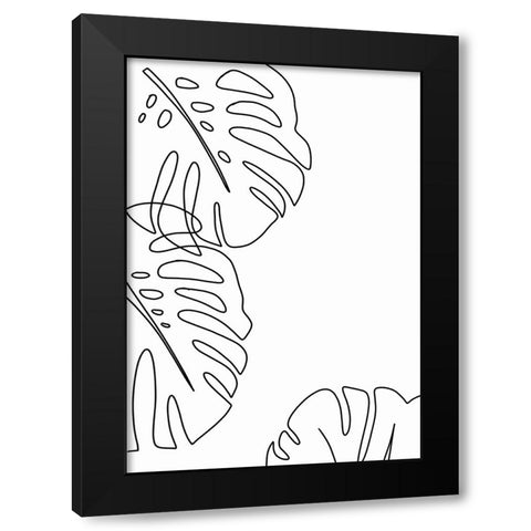 Untitled Black Modern Wood Framed Art Print by Boulova, Veronika