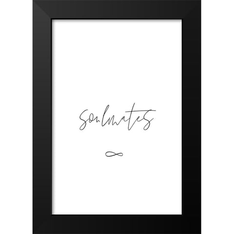 Untitled Black Modern Wood Framed Art Print by Boulova, Veronika