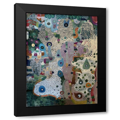 Mirrors and Space Black Modern Wood Framed Art Print by Loebelsohn, Alise