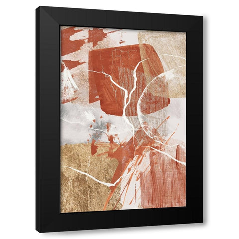Golden globe 2 Black Modern Wood Framed Art Print with Double Matting by Ann Moss, Sally