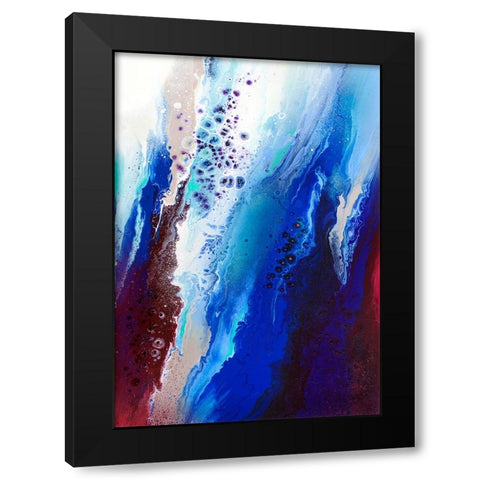 Acclivity Black Modern Wood Framed Art Print with Double Matting by Storms, Alyson