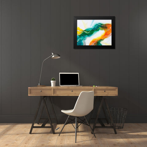 Adaptive Optics Black Modern Wood Framed Art Print by Storms, Alyson