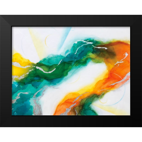 Adaptive Optics Black Modern Wood Framed Art Print by Storms, Alyson