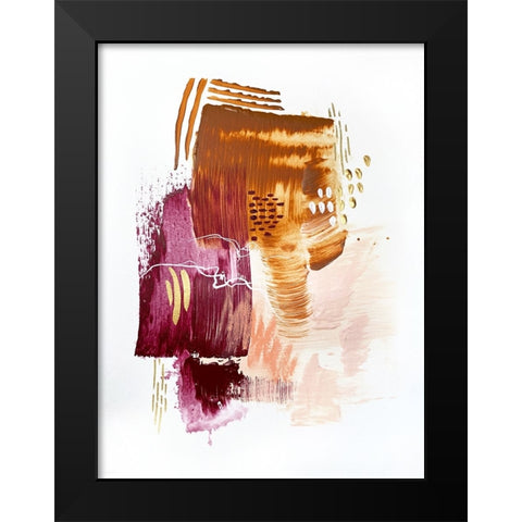 Autumnal Bliss 3 Black Modern Wood Framed Art Print by Storms, Alyson