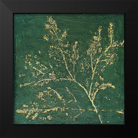 Deep In the Forest Black Modern Wood Framed Art Print by Storms, Alyson