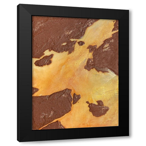 Desert Canyon Black Modern Wood Framed Art Print by Storms, Alyson