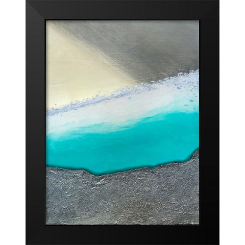 Desert Oasis 1 Black Modern Wood Framed Art Print by Storms, Alyson