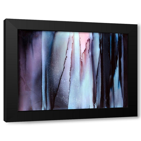 Focus Black Modern Wood Framed Art Print by Storms, Alyson