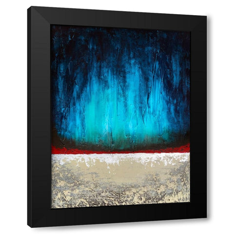 Formation Black Modern Wood Framed Art Print by Storms, Alyson