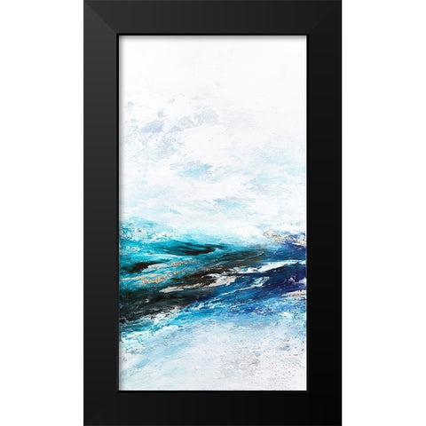 Frozen Ocean 3 Black Modern Wood Framed Art Print by Storms, Alyson