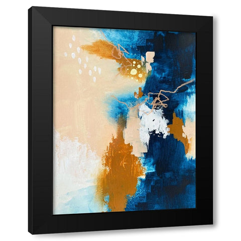 Harvest Reflections 2 Black Modern Wood Framed Art Print with Double Matting by Storms, Alyson