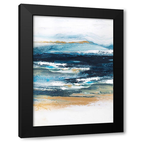 Highland 3 Black Modern Wood Framed Art Print by Storms, Alyson