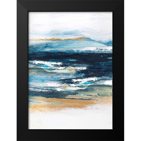 Highland 3 Black Modern Wood Framed Art Print by Storms, Alyson