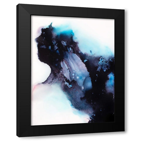 Portal Black Modern Wood Framed Art Print with Double Matting by Storms, Alyson