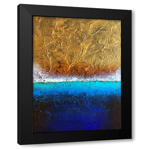 Relic Black Modern Wood Framed Art Print by Storms, Alyson