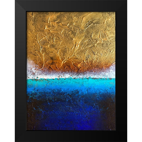 Relic Black Modern Wood Framed Art Print by Storms, Alyson