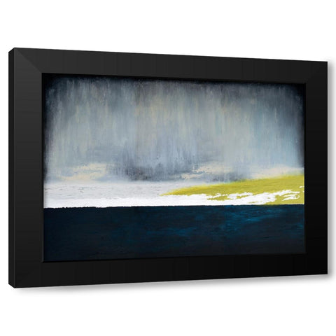 Reverence Black Modern Wood Framed Art Print by Storms, Alyson