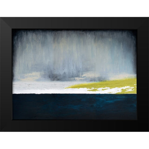 Reverence Black Modern Wood Framed Art Print by Storms, Alyson