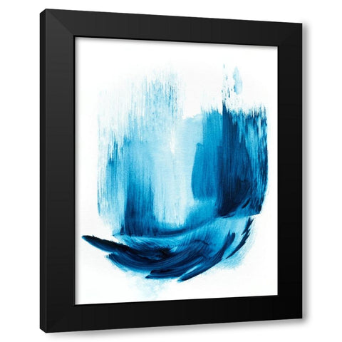 Royalblue 1 Black Modern Wood Framed Art Print by Storms, Alyson