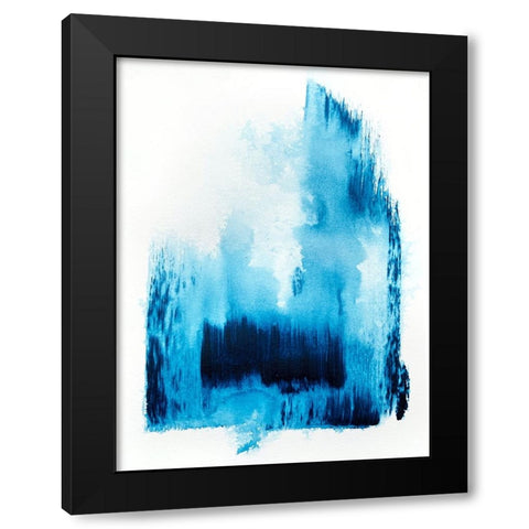 Royalblue 2 Black Modern Wood Framed Art Print by Storms, Alyson