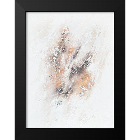 Snowstorm Black Modern Wood Framed Art Print by Storms, Alyson