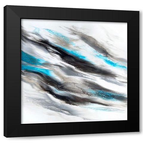 Submerge Black Modern Wood Framed Art Print by Storms, Alyson