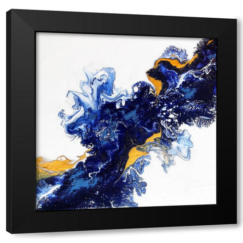 The Inner Well Black Modern Wood Framed Art Print by Storms, Alyson