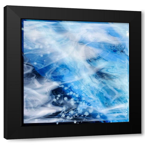 Under the Waves Black Modern Wood Framed Art Print with Double Matting by Storms, Alyson