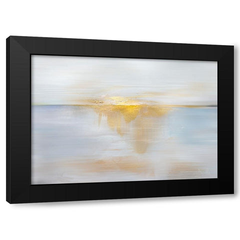Sea Sun Black Modern Wood Framed Art Print with Double Matting by Hobday, Dan
