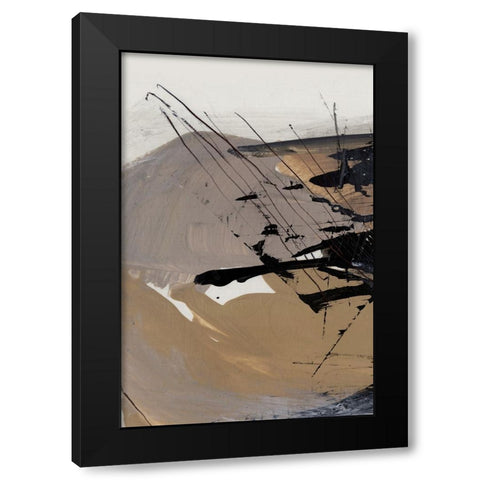 Snap No1 Black Modern Wood Framed Art Print with Double Matting by Hobday, Dan