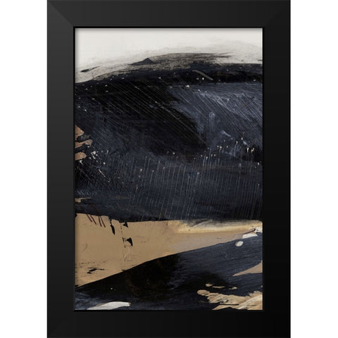 Snap No2 Black Modern Wood Framed Art Print by Hobday, Dan