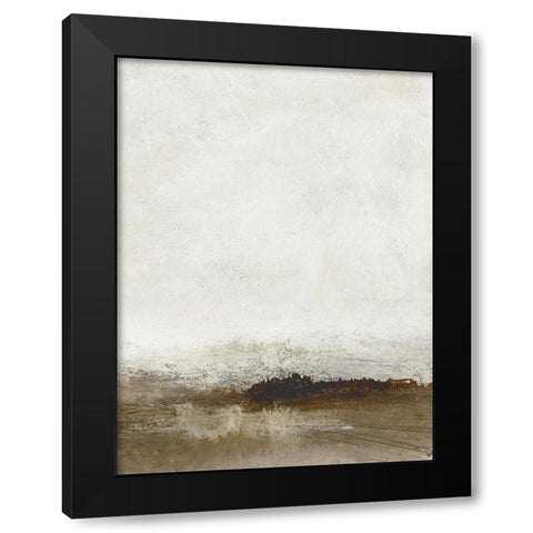 Away from hear No2 Black Modern Wood Framed Art Print with Double Matting by Hobday, Dan