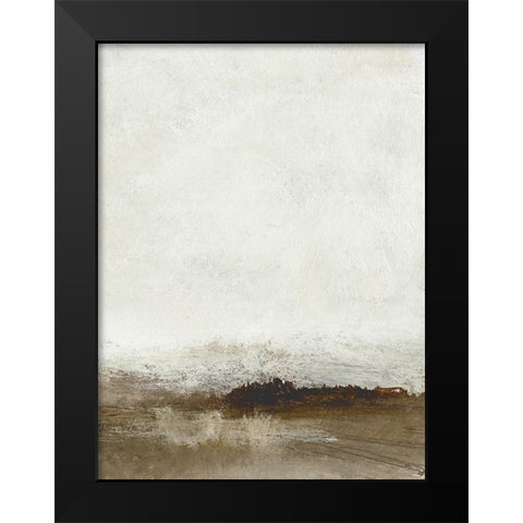 Away from hear No2 Black Modern Wood Framed Art Print by Hobday, Dan