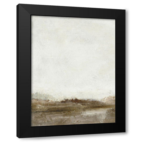 Away from hear No1 Black Modern Wood Framed Art Print with Double Matting by Hobday, Dan