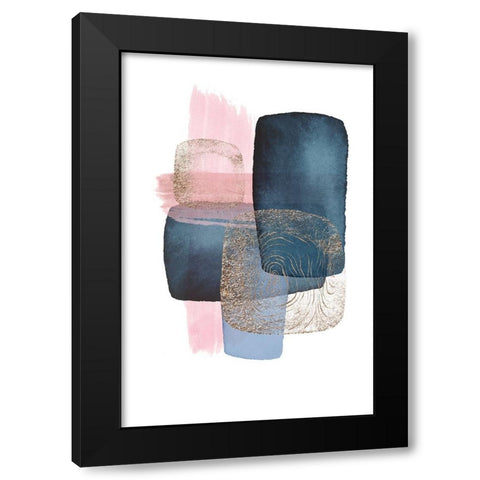 Monday blues-1 Black Modern Wood Framed Art Print with Double Matting by Ann Moss, Sally