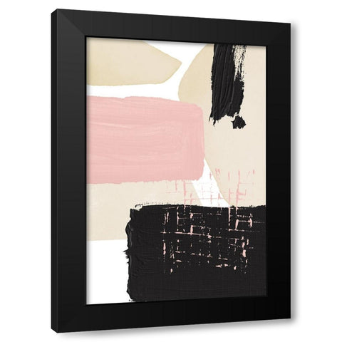 Expression of calm-1 Black Modern Wood Framed Art Print with Double Matting by Ann Moss, Sally